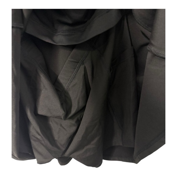 Halara Softlyzero Airy Twisted Cool Touch Activewear Dress Black Easy Peezy XS - Picture 9 of 12